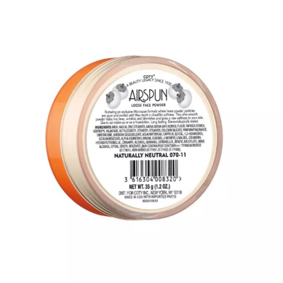 NWT Airspun Loose Powder - Naturally Neutral - 1.2oz - Picture 2 of 3